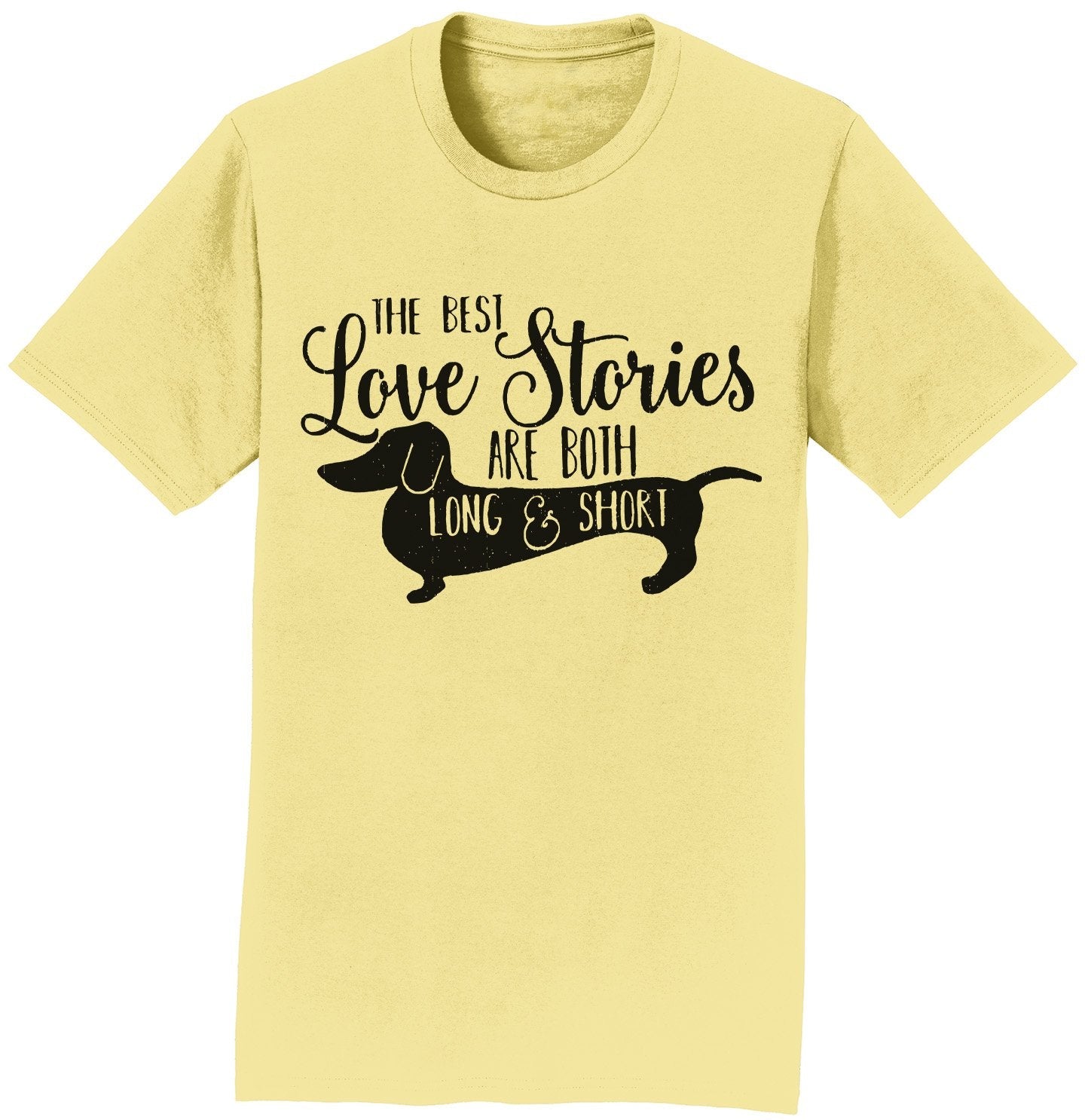 Dachshund Love Stories - Adult Unisex T-Shirt