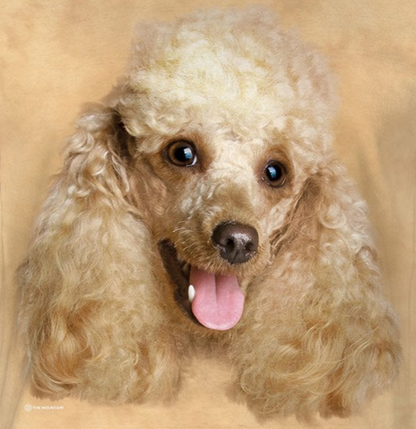 Happy Poodle Portrait - Kids' Unisex T-Shirt