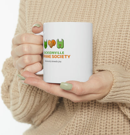 JHS Generosity Breeds Joy - 11oz Ceramic Mug