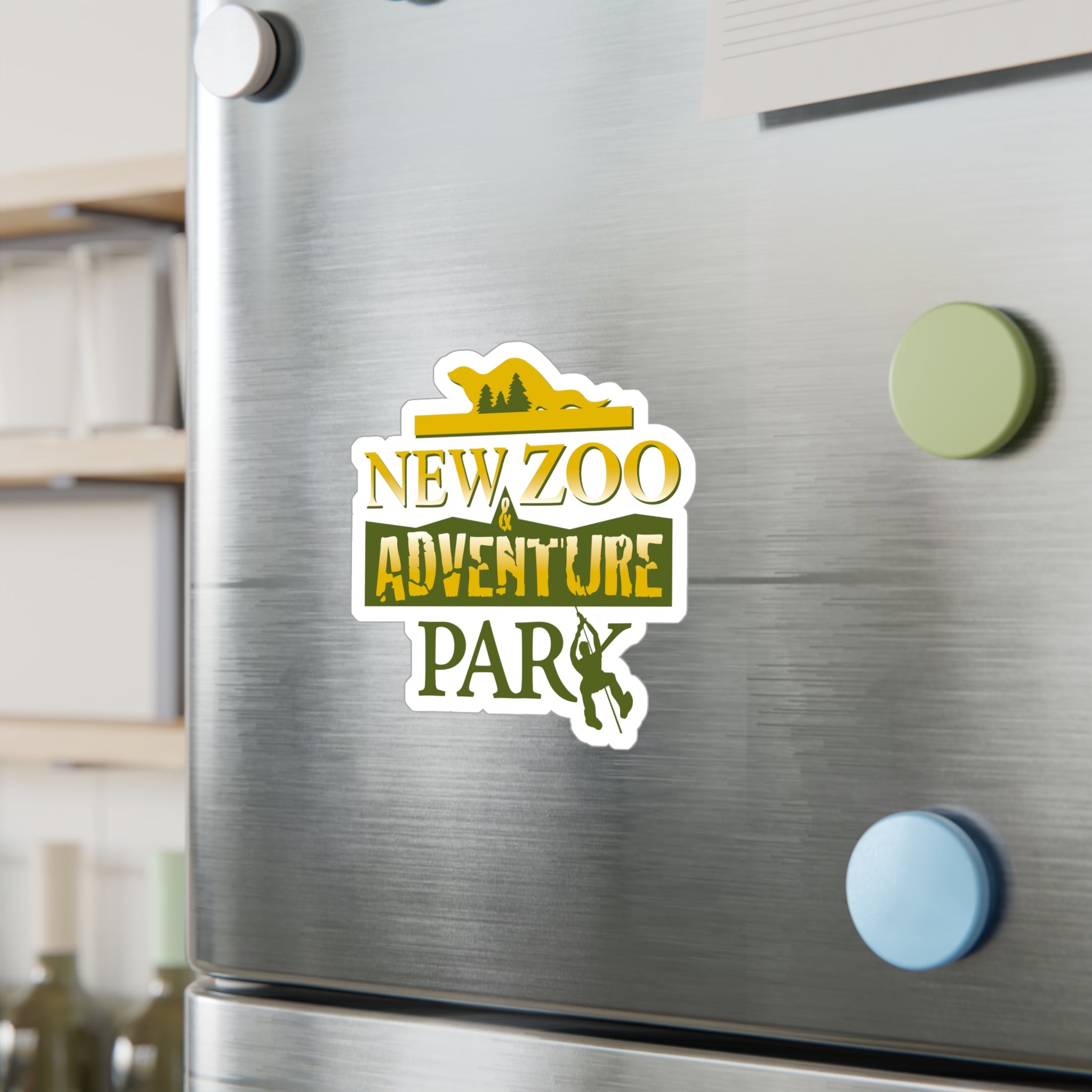 New Zoo Adventure Park Logo - Kiss Cut Vinyl Decal