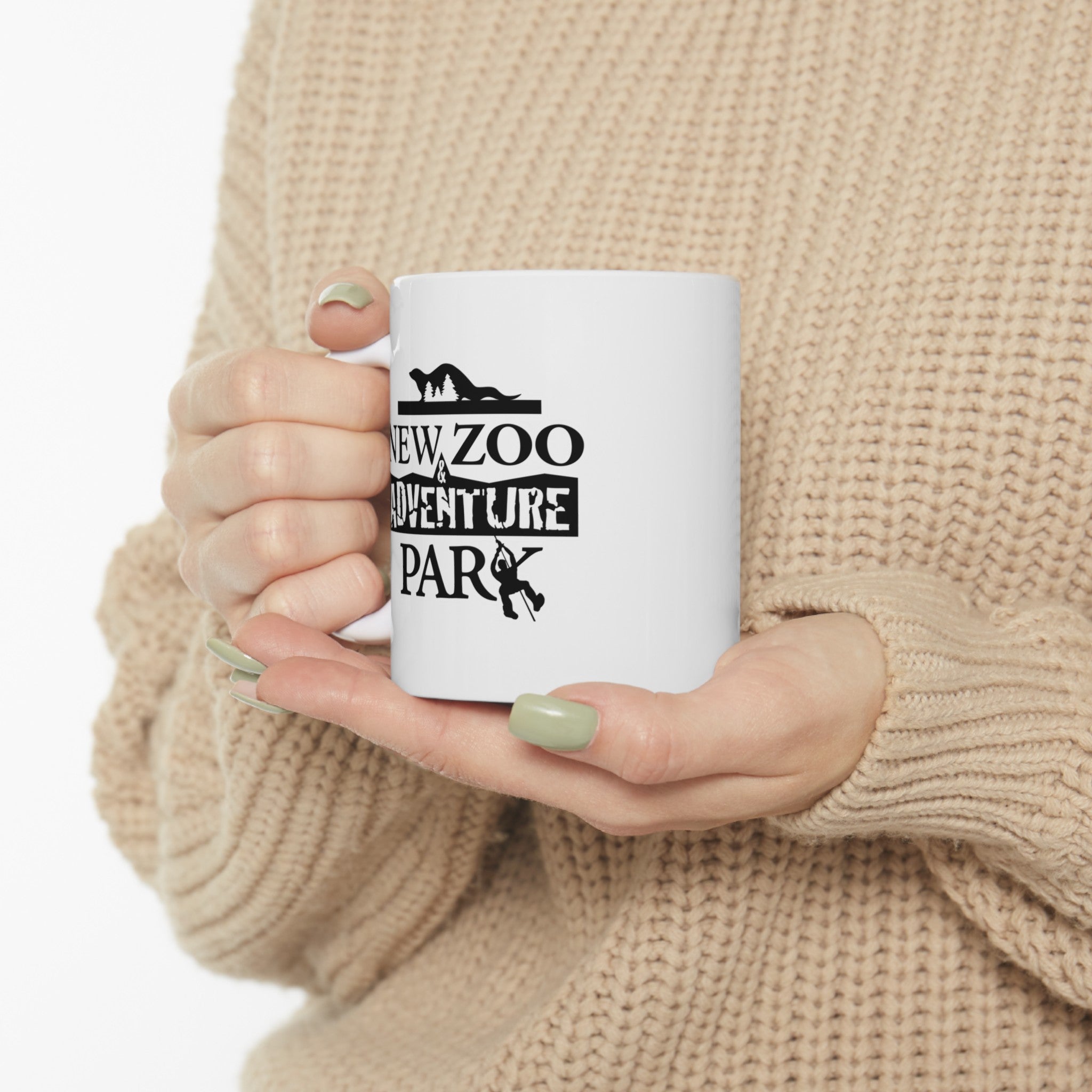 New Zoo Adventure Park Black Logo - 11oz Ceramic Mug