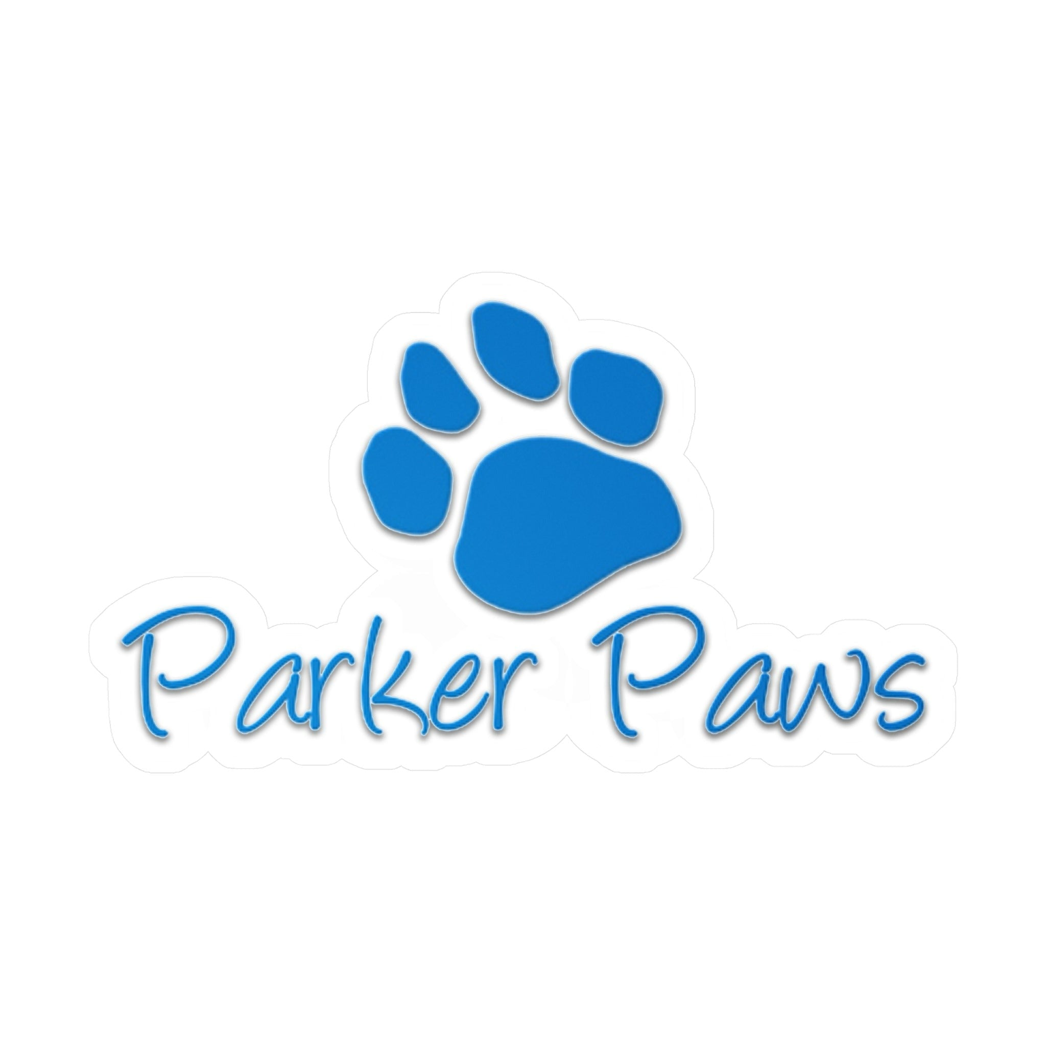 Parker Paws Logo - Kiss Cut Vinyl Decal