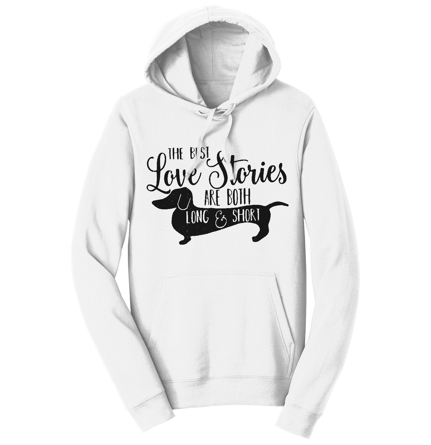 Dachshund Love Stories - Adult Unisex Hoodie Sweatshirt