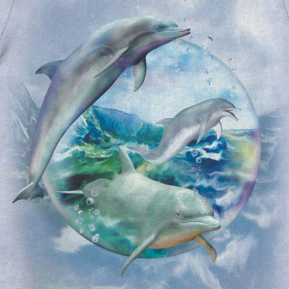 Dolphin Bubble - Baby Onesie