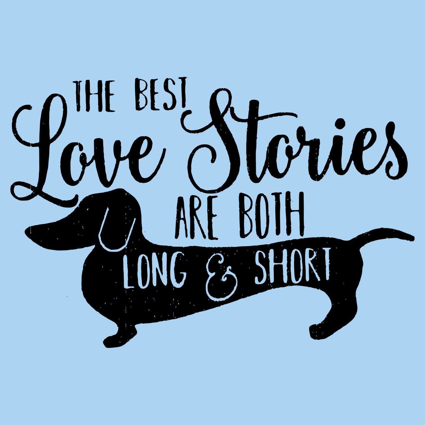 Dachshund Love Stories - Adult Unisex T-Shirt