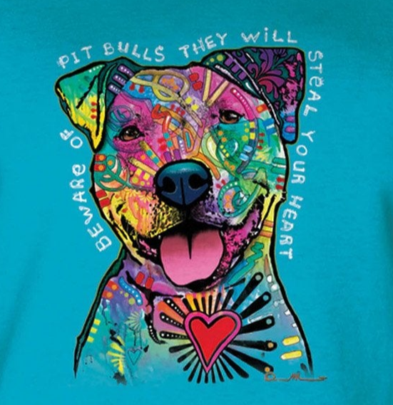 Steal Your Heart Pit Bull - Adult Unisex T-Shirt