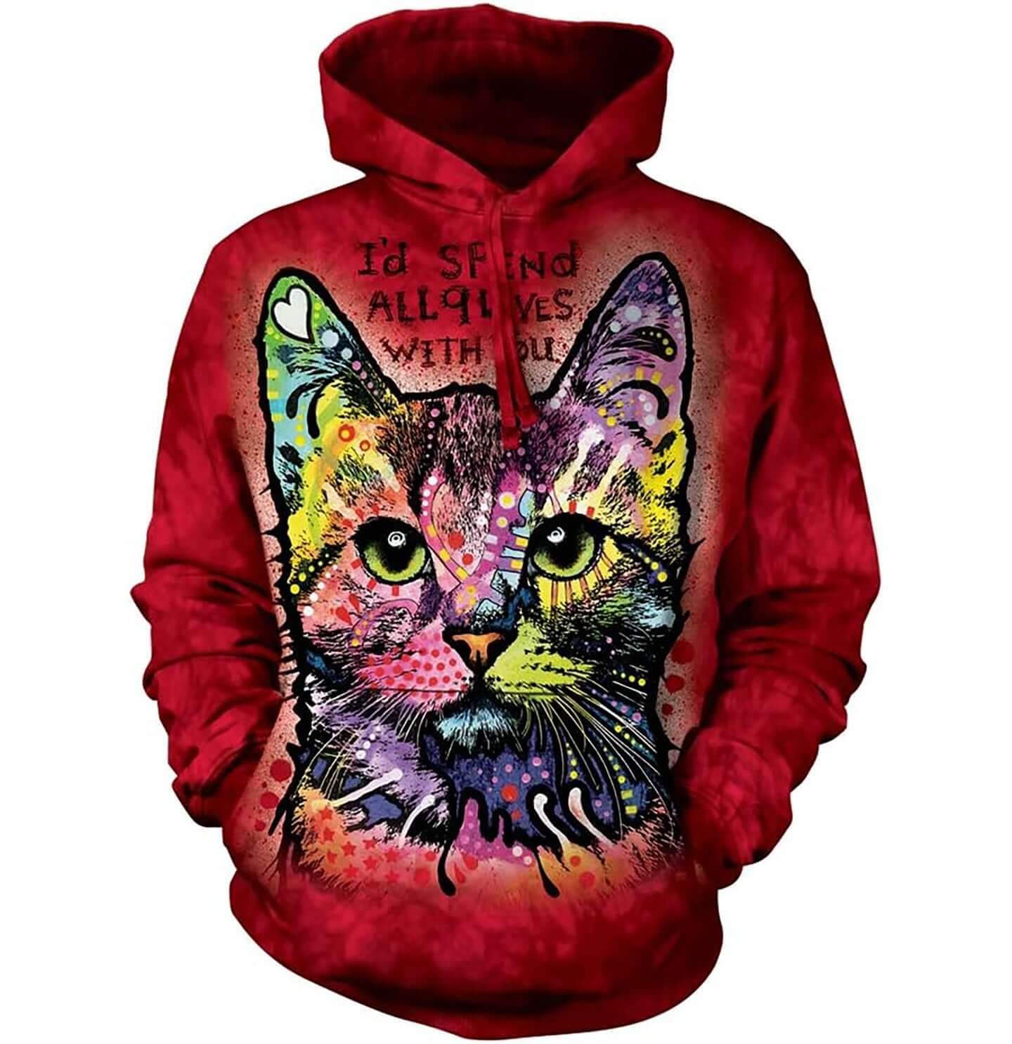 9 Lives - Adult Unisex Hoodie Sweatshirt