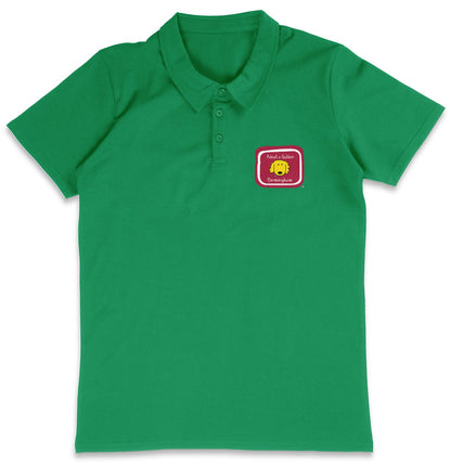 Adopt a Golden Birmingham LC Logo - Adult Micro-Mesh Polo - Tropical Blue - X-Large - Sizes