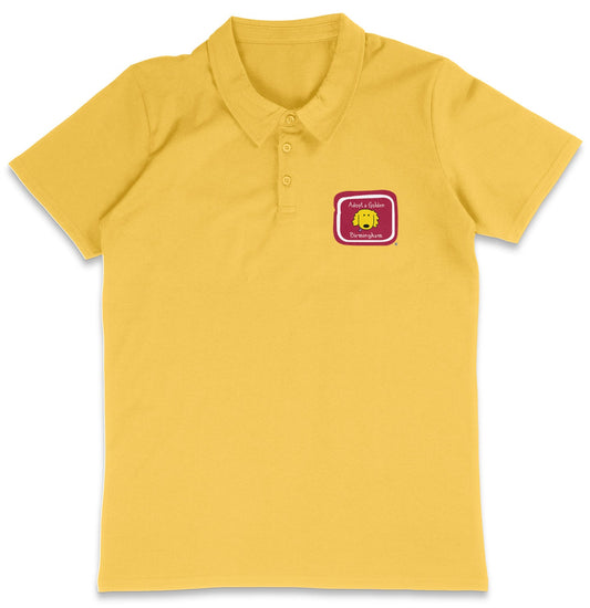 Adopt a Golden Birmingham LC Logo - Adult Micro-Mesh Polo - Kelly Green - X-Large - Yellow