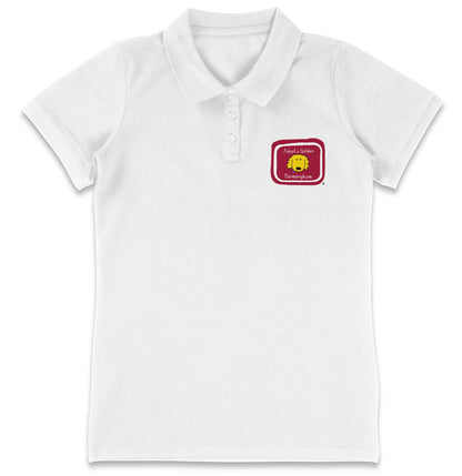 Adopt a Golden Birmingham LC Logo - Women's Micro-Mesh Polo - Kelly Green - 2X-Large - White
