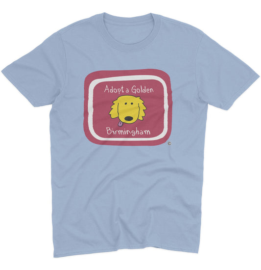 Adopt a Golden Birmingham Logo - Adult Unisex T-Shirt