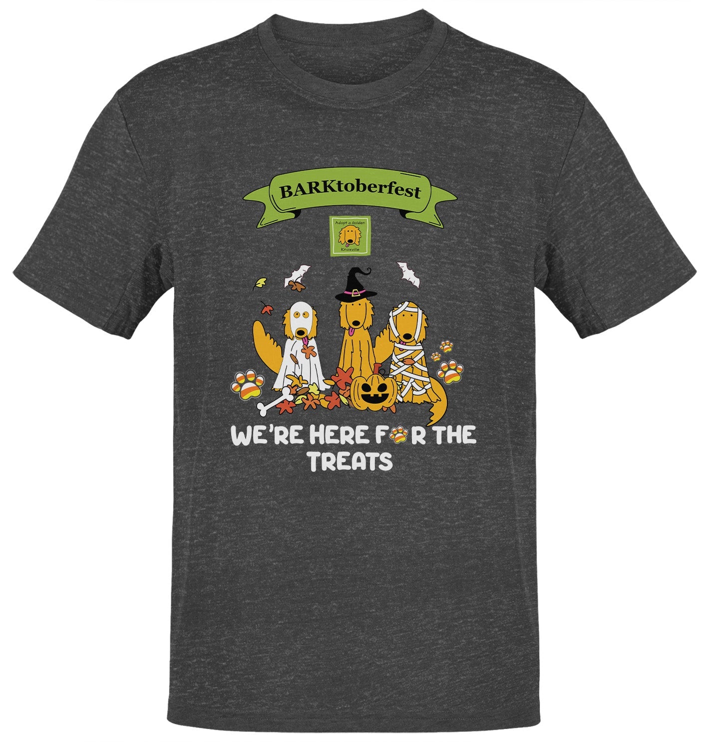 AGK BARKtoberfest - Adult Unisex T-Shirt - Dark Grey