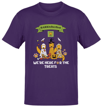 AGK BARKtoberfest - Adult Unisex T-Shirt - Team Purple