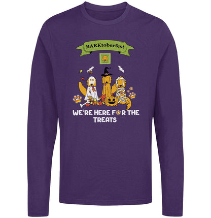 AGK BARKtoberfest - Adult Unisex Long Sleeve T-Shirt - Team Purple