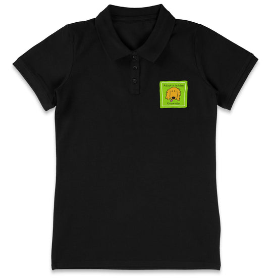 AGK LC Logo - Women's Micro-Mesh Polo - Maroon - Medium - Graphic