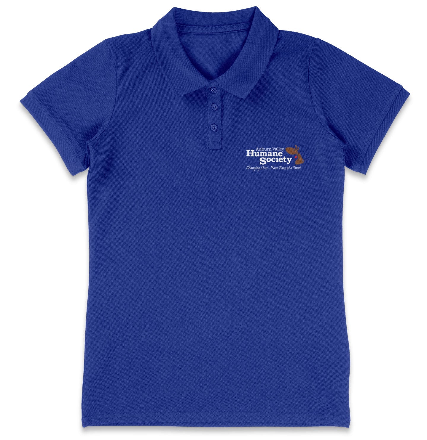 AVHS LC Logo - Women's Micro-Mesh Polo - Light Blue - Medium - Graphic