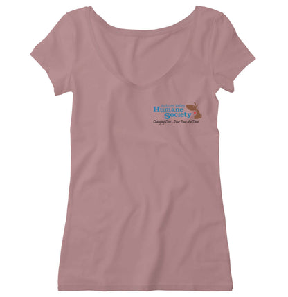 AVHS Left Chest Logo - Women's V-Neck T-Shirt