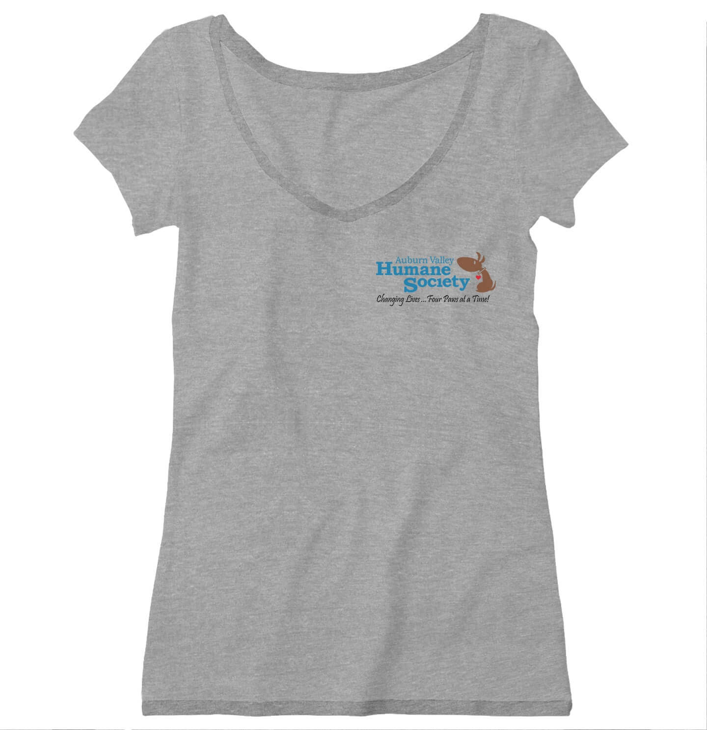 AVHS Left Chest Logo - Women's V-Neck T-Shirt