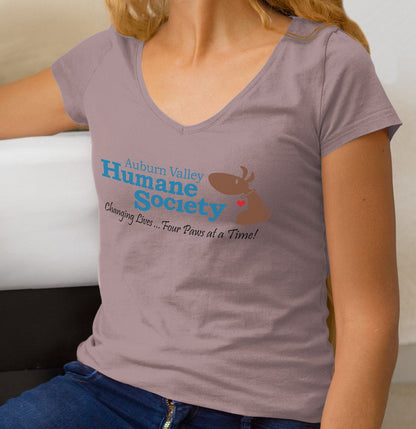 AVHS Logo - Women's V-Neck T-Shirt - Main