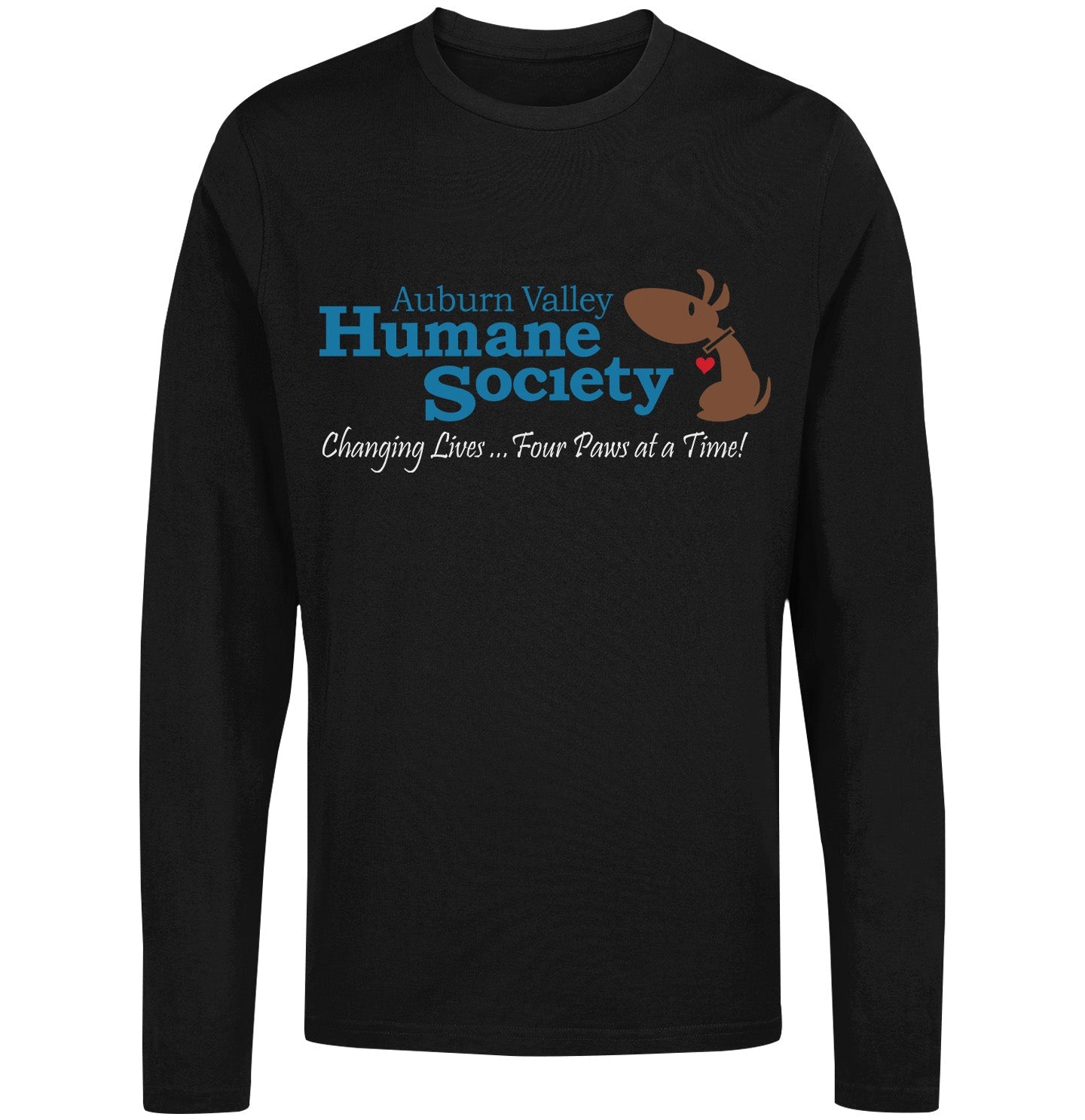 AVHS Logo - Adult Unisex Long Sleeve T-Shirt - Black