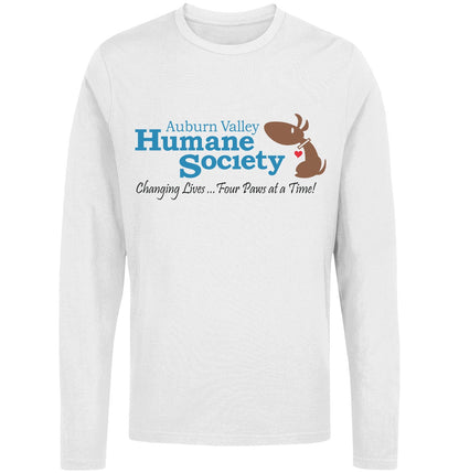 AVHS Logo - Adult Unisex Long Sleeve T-Shirt - White