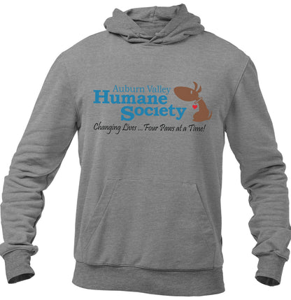 AVHS Logo - Adult Unisex Hoodie Sweatshirt - Grey