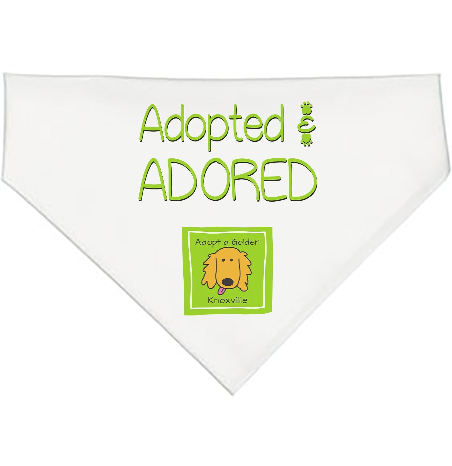 Adopted and Adored AGK - Doggie Bandana