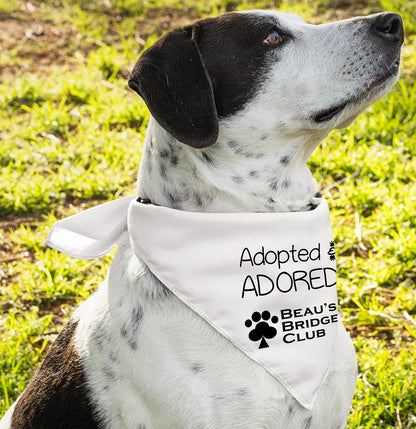 Adopted and Adored BBC - Doggie Bandana - Main