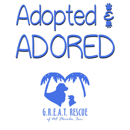 Adopted and Adored GREAT Rescue - Pet Tank Top - Graphic