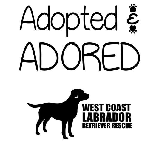 Adopted and Adored WCLRR - Pet Tank Top - Graphic