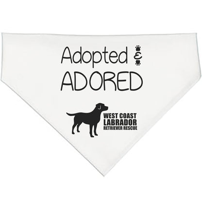 Adopted and Adored WCLRR - Doggie Bandana