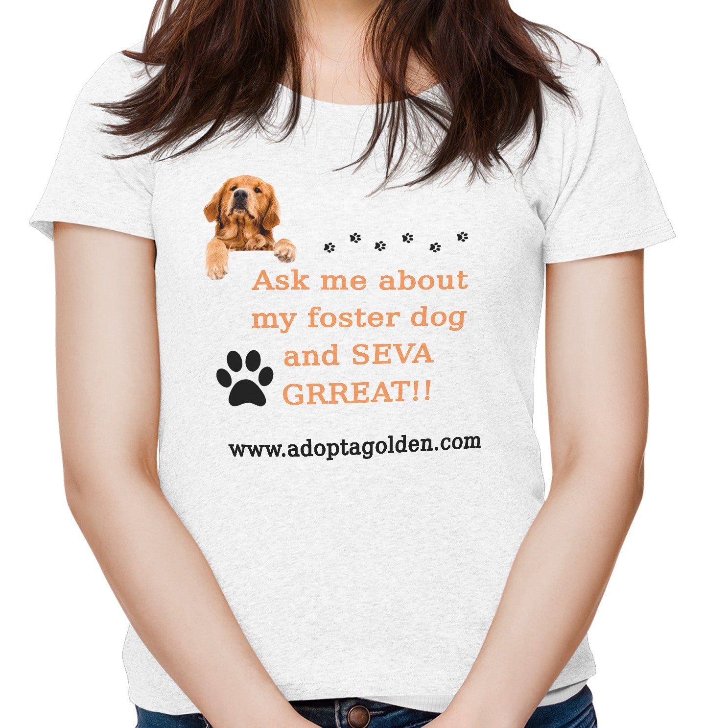 Ask Me About SEVA GRREAT - Women's Tri-Blend T-Shirt