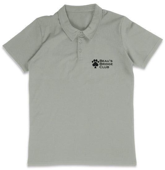 BBC LC Logo - Adult Micro-Mesh Polo - Light Blue - Medium - Graphic