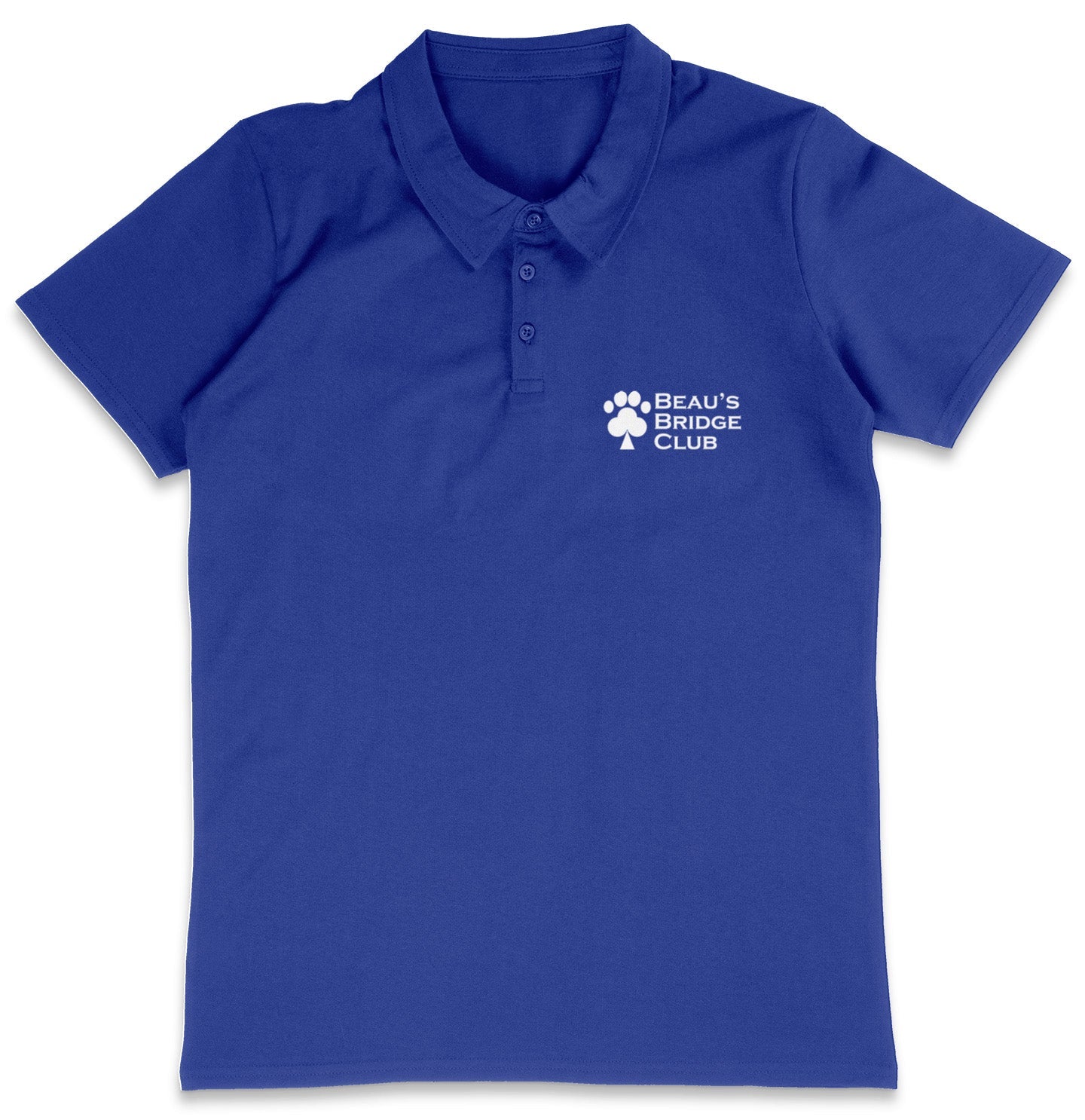 BBC LC Logo - Adult Micro-Mesh Polo - Black - Small - Royal