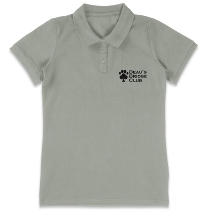 BBC LC Logo - Women's Micro-Mesh Polo - Light Blue - 3X-Large - Navy