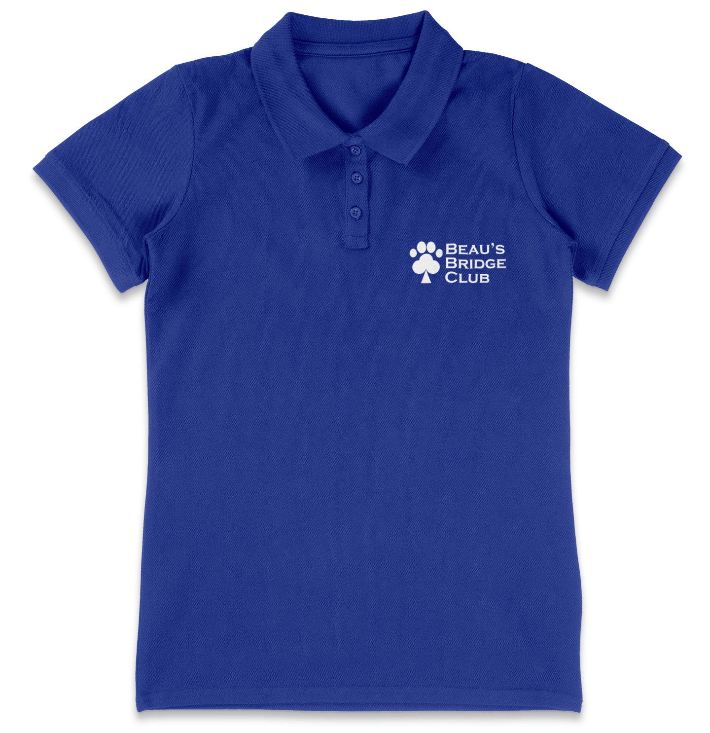BBC LC Logo - Women's Micro-Mesh Polo - Black - Medium - White