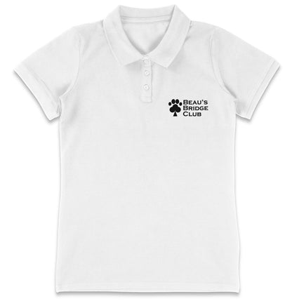 BBC LC Logo - Women's Micro-Mesh Polo - Light Blue - Medium - Graphic