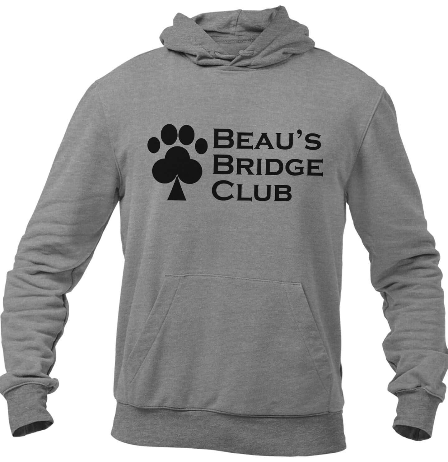 BBC Logo - Adult Unisex Hoodie Sweatshirt - Grey