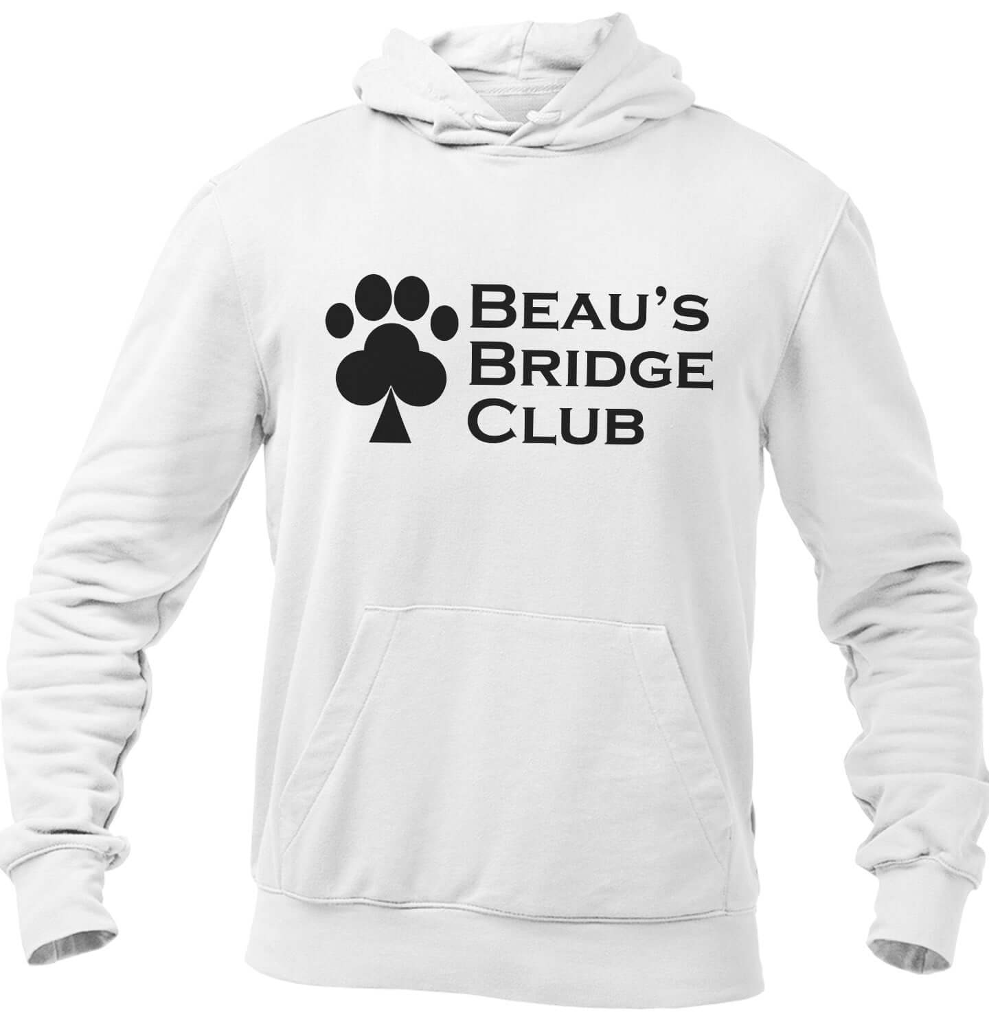 BBC Logo - Adult Unisex Hoodie Sweatshirt - White