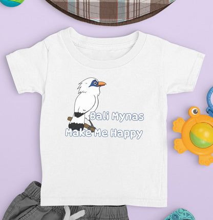 Bali Myna Toon Make Me Happy - Toddler Unisex T-Shirt - Main