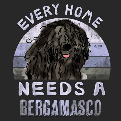 Every Home Needs a Bergamasco Sheepdog - Adult Unisex T-Shirt