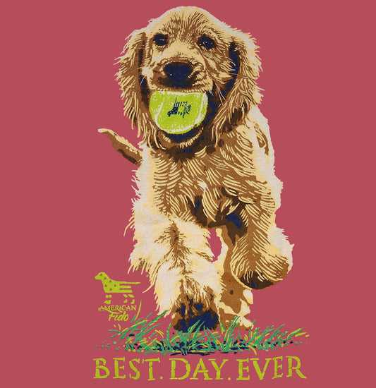 Best Day Ever - Golden Retriever - Adult Unisex T-Shirt