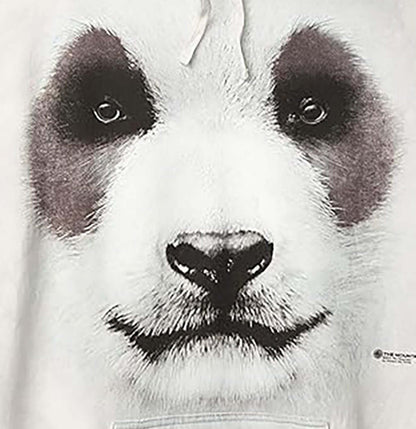 Big Face Panda - Adult Unisex Hoodie Sweatshirt