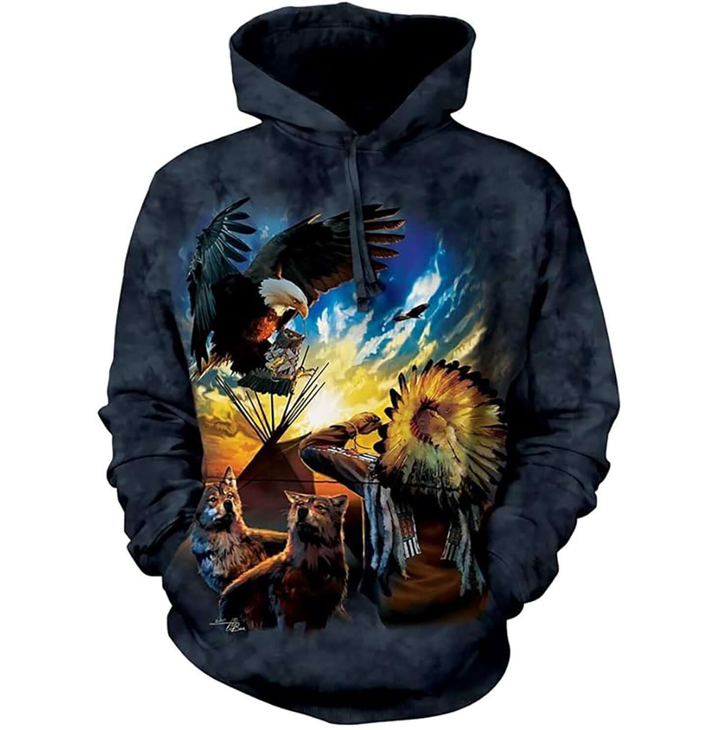Blessings Of Peace - Adult Unisex Hoodie Sweatshirt