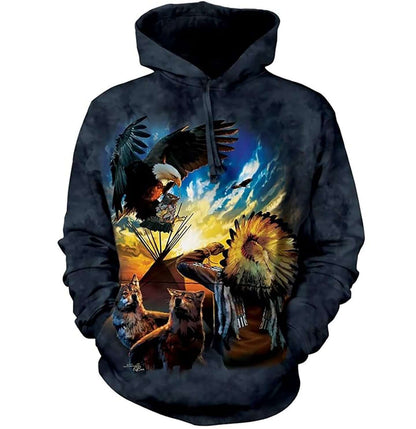 Blessings Of Peace - Adult Unisex Hoodie Sweatshirt