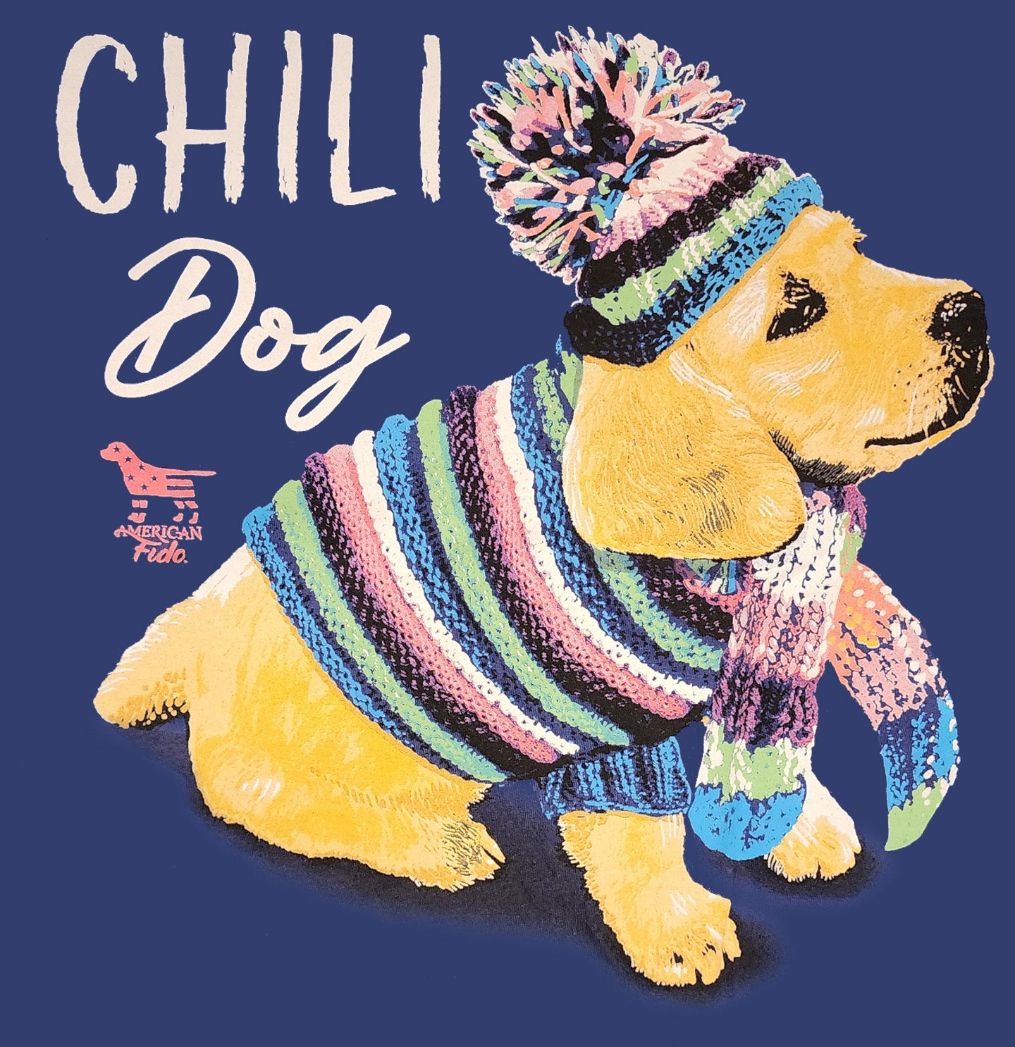 Chili Dog Retriever - Adult Unisex T-Shirt