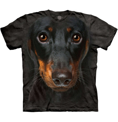 Daschund Face - Adult Unisex T-Shirt