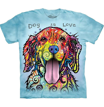 Dog Is Love - Adult Unisex T-Shirt