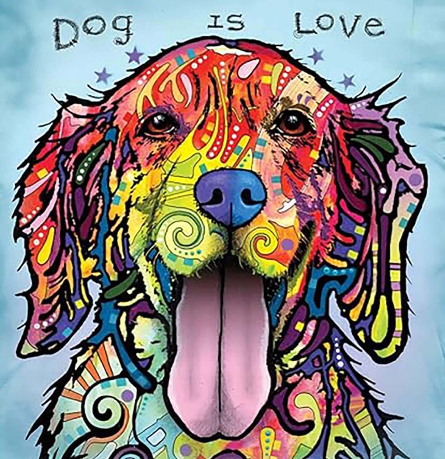 Dog Is Love - Adult Unisex T-Shirt