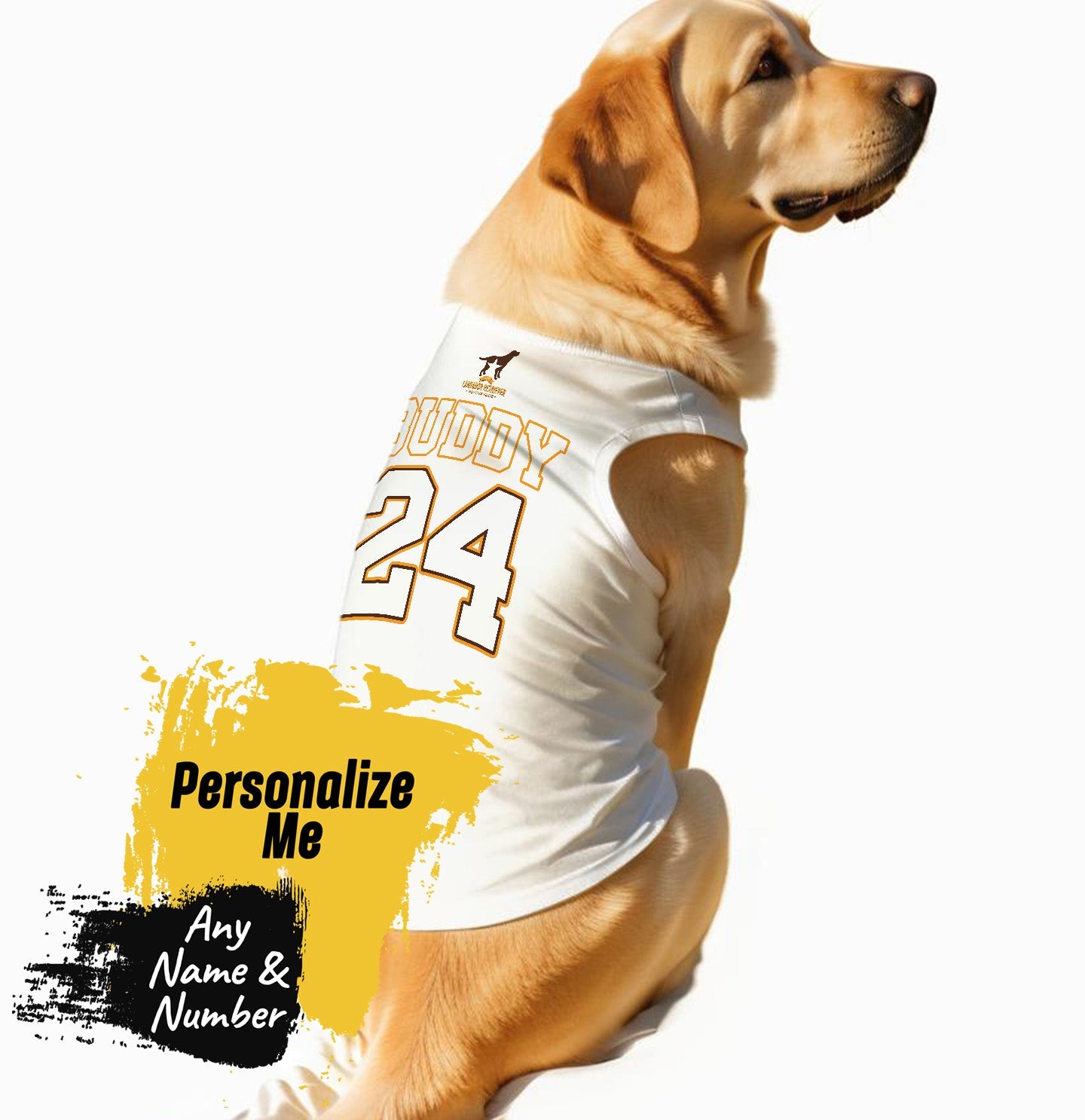 DFWLRR Name and Number - Personalized Custom Pet Tank Top - Main